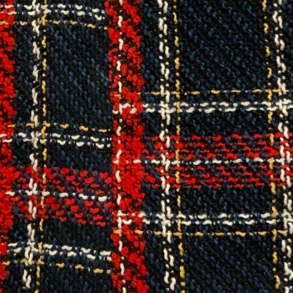 High Waist Plaid Skirt - Picture 9 of 11